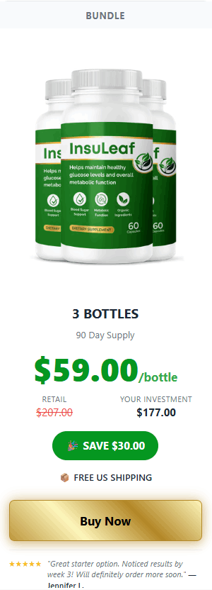 InsuLeaf 3 bottle